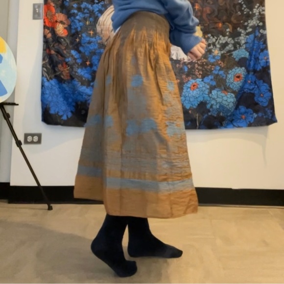 Cottagecore Vintage Midi-Skirt - Picture 5 of 6